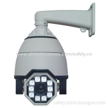 High-speed Array PTZ IR Dome Camera, Sony CCD 1/3-inch, 700TVL, 150m